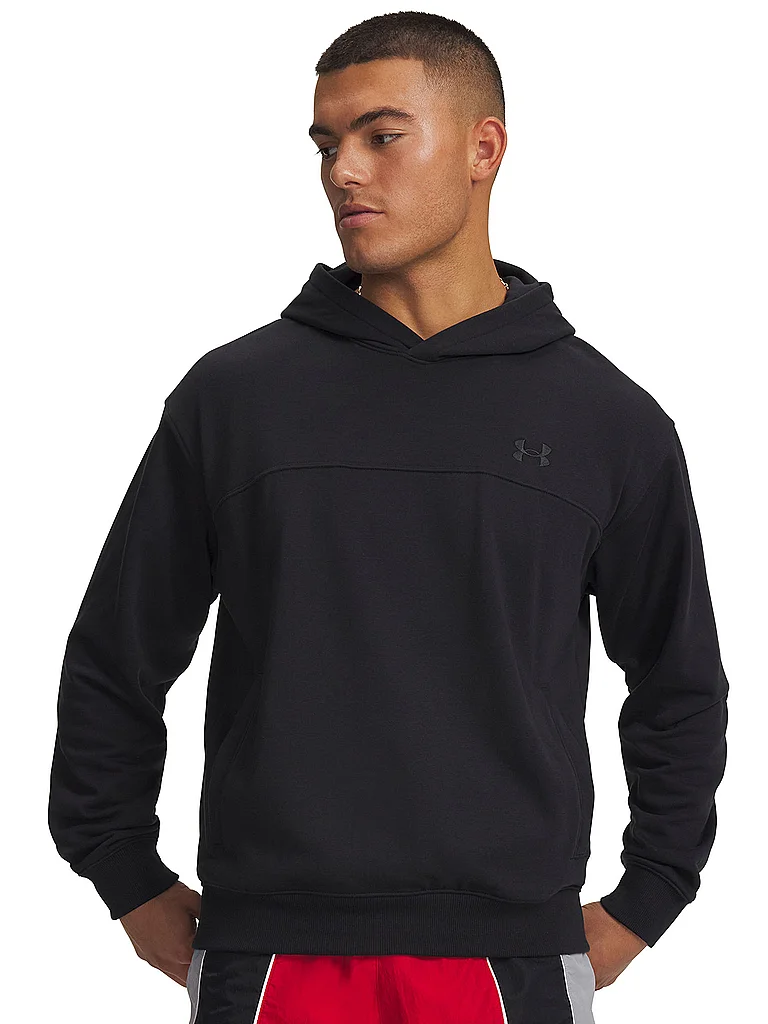UNDER ARMOUR Herren Hoodie UA Rival Lightweight schwarz | L